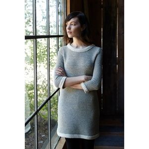 Amour Vert Emma herringbone dress